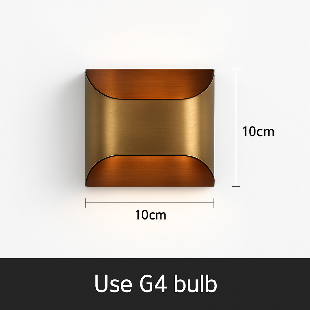 Applique murale de luxe en cuivre lampe de couloir d'hôtel moderne pour salon chambre lampes de chevet lumière de fond applique murale LED lumières - vue 5 sur 10