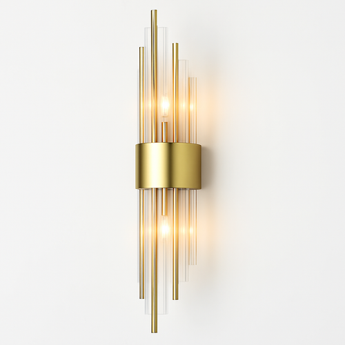Applique murale de luxe LED moderne en or - vue 2 sur 15