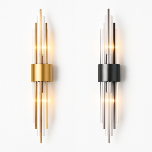 Applique murale de luxe LED moderne en or - vue 3 sur 15