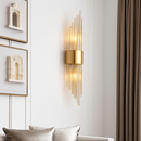 Applique murale de luxe LED moderne en or
