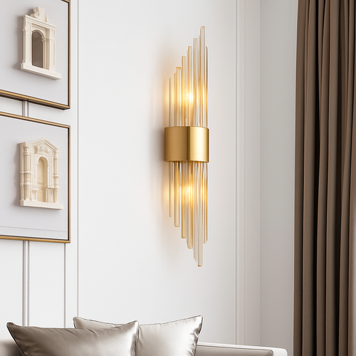 Applique murale de luxe LED moderne en or - vue 3 sur 15