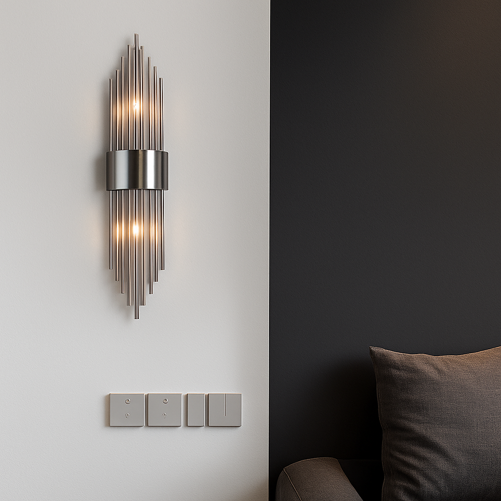 Applique murale de luxe LED moderne en or - vue 4 sur 15
