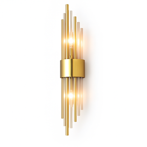 Applique murale de luxe LED moderne en or - vue 2 sur 15