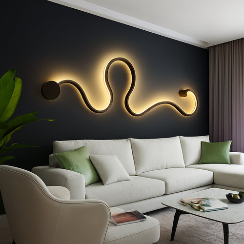 Applique murale design à LED art déco - vue 5 sur 16