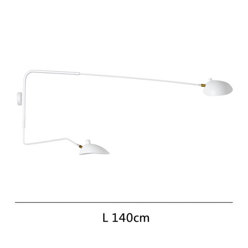 Applique murale design LED dirigeable style retro Swing - vue 13 sur 13