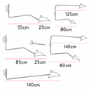 Applique murale design LED dirigeable style retro Swing