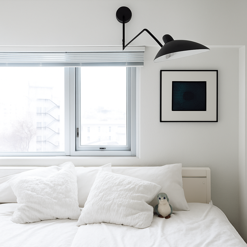 Applique murale design LED dirigeable style retro Swing - vue 4 sur 13