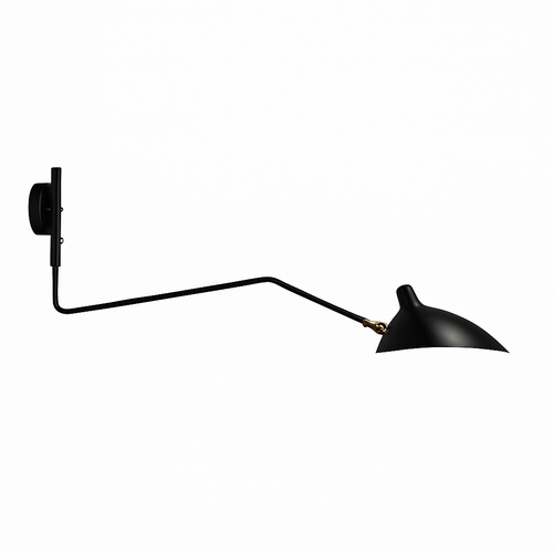 Applique murale design LED dirigeable style retro Swing