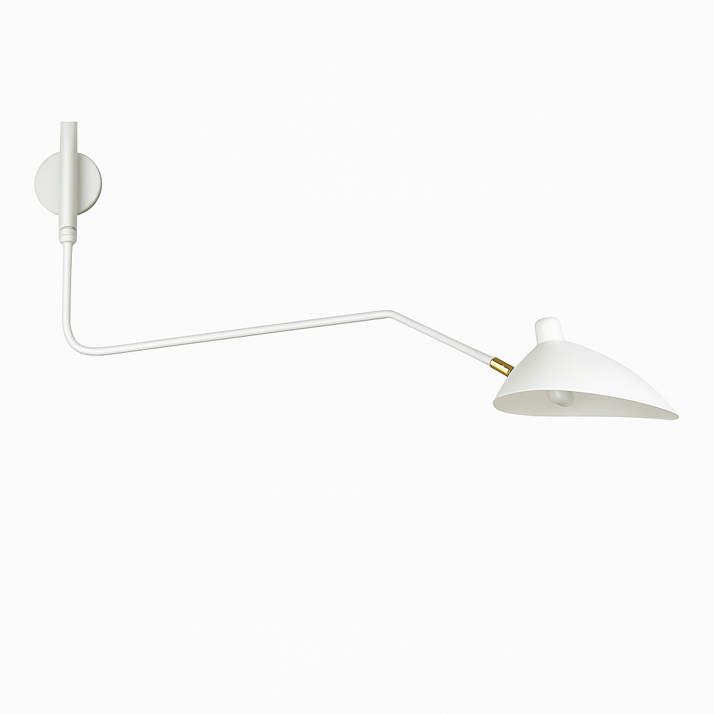 Applique murale design LED dirigeable style retro Swing - vue 7 sur 13