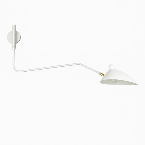 Applique murale design LED dirigeable style retro Swing - vue 8 sur 13