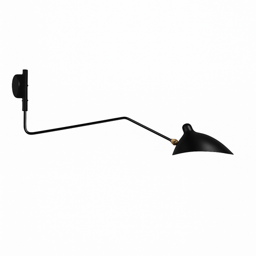 Applique murale design LED dirigeable style retro Swing - vue 11 sur 13