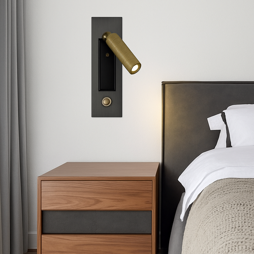 Applique murale design liseuse LED carré Reading - vue 3 sur 11