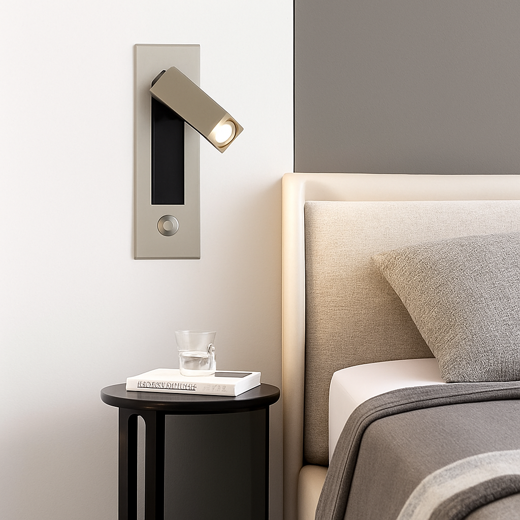 Applique murale design liseuse LED carré Reading - vue 3 sur 11