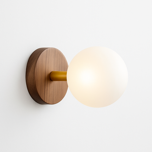 applique murale en bois au style minimaliste moderne - vue 2 sur 14