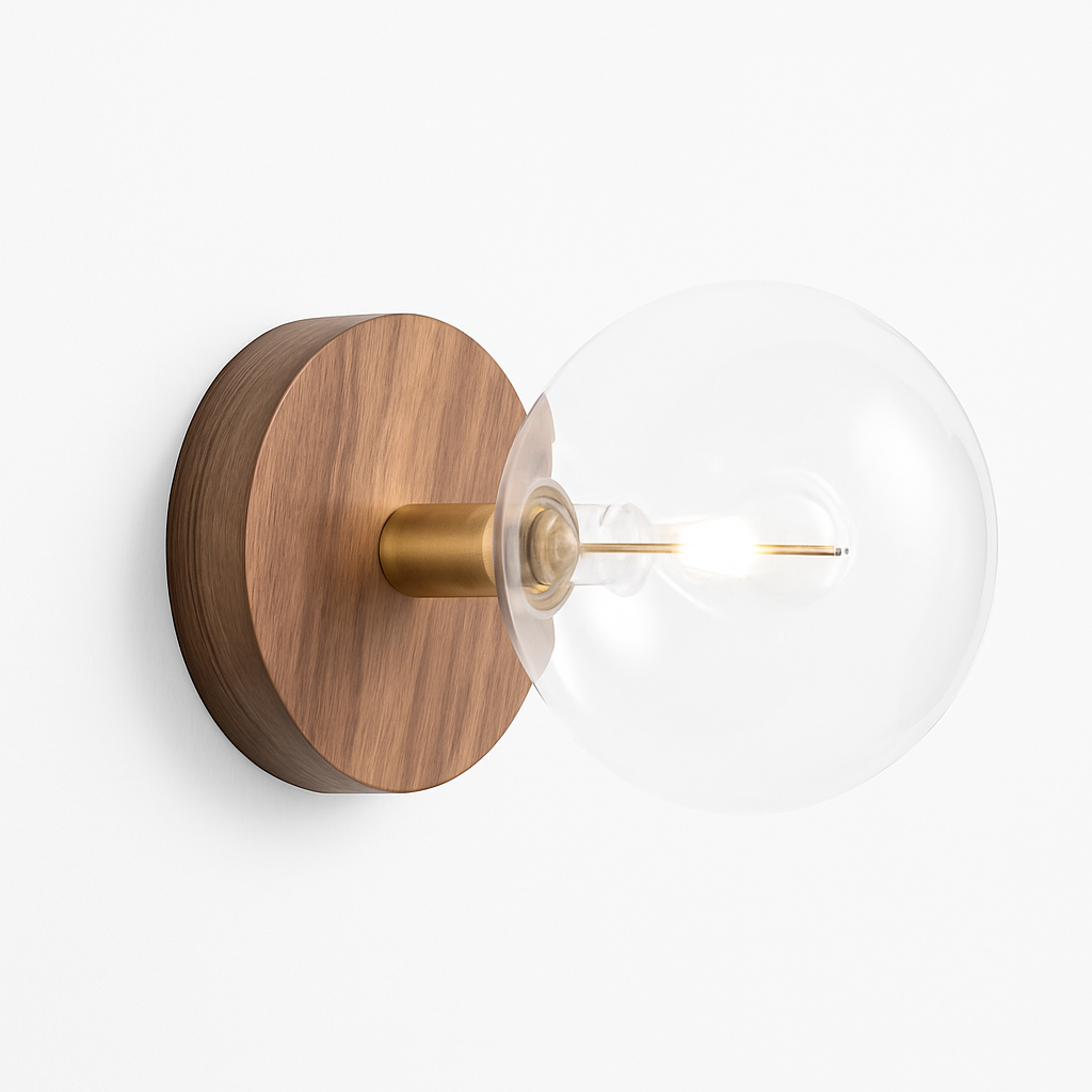 applique murale en bois au style minimaliste moderne - vue 9 sur 14