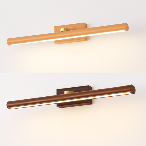 applique murale en bois avec angle réglable créative pour décoration intérieure - vue 2 sur 15
