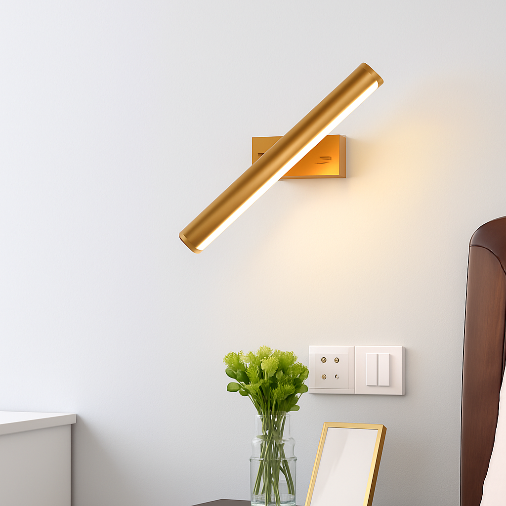 applique murale en bois avec angle réglable créative pour décoration intérieure - vue 4 sur 15