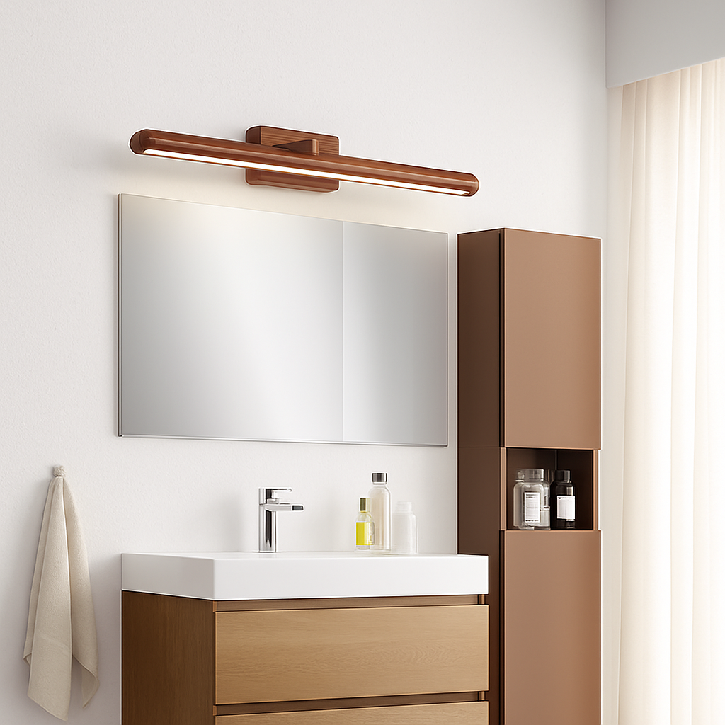 applique murale en bois avec angle réglable créative pour décoration intérieure - vue 6 sur 15