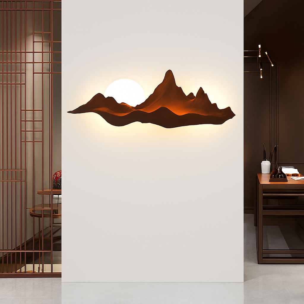 applique murale en bois design moderne pour intérieur lumineux - vue 3 sur 12