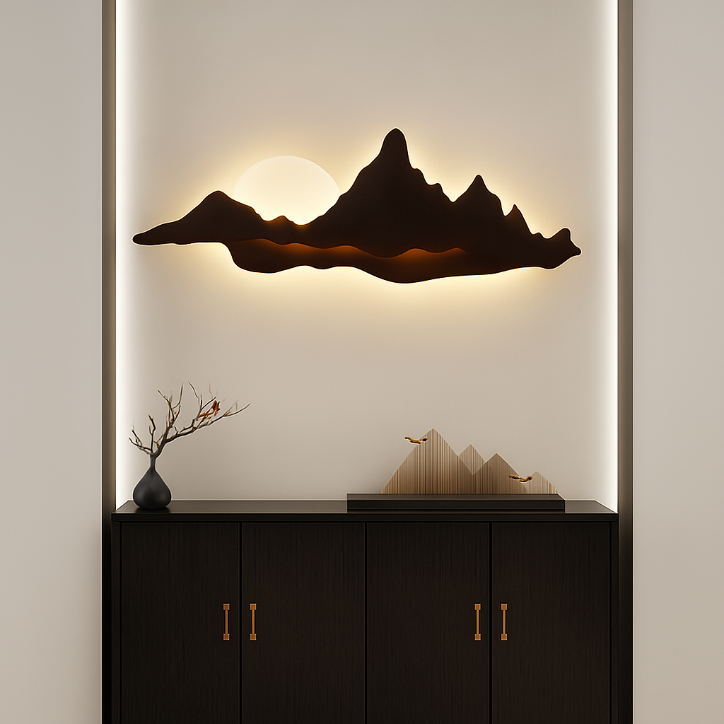 applique murale en bois design moderne pour intérieur lumineux - vue 4 sur 12