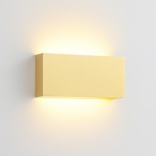 applique murale en brique dorée pour intérieur moderne éclairage led - vue 2 sur 9