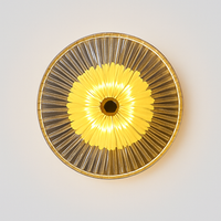 applique murale en cristal design moderne pour intérieur décoratif