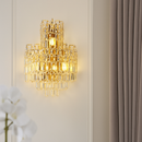 applique murale en cristal moderne pour décoration intérieure élégante