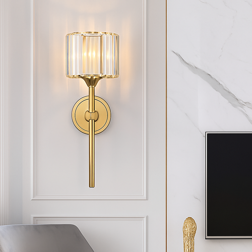 applique murale en cristal moderne pour décoration intérieure élégante - vue 3 sur 14