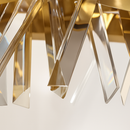 applique murale en cristal moderne pour décoration intérieure élégante