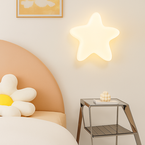 Applique murale en forme de nuage blanc pour chambre d'enfant - vue 2 sur 8