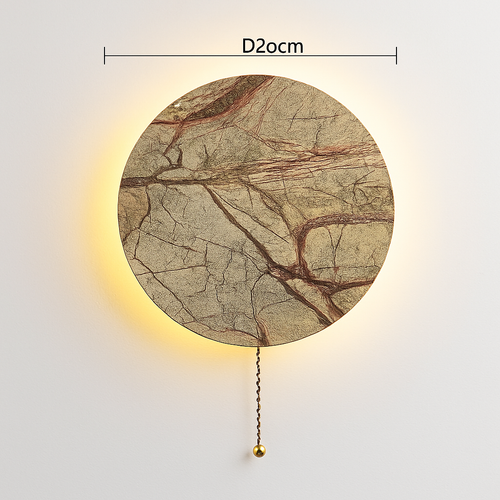 applique murale en marbre design pour décoration intérieure moderne - vue 8 sur 8