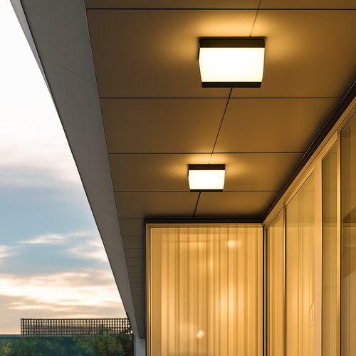 applique murale extérieure à led économique pour éclairage extérieur - vue 3 sur 8