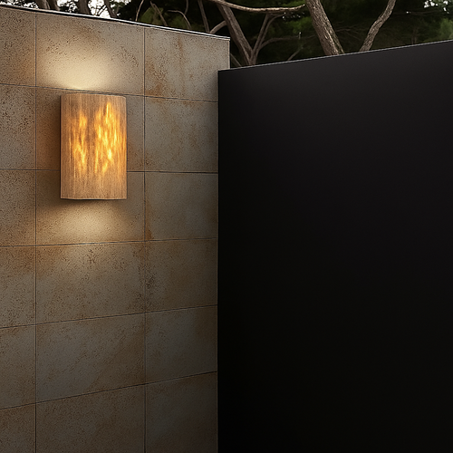 applique murale extérieure led étanche décorative pour jardin - vue 6 sur 10