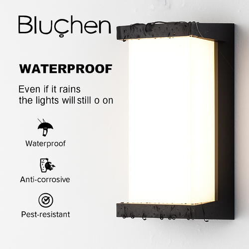 applique murale extérieure led étanche pour éclairage extérieur - vue 2 sur 9