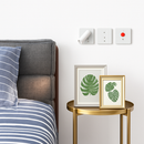 applique murale intégrée led à intensité variable avec interrupteur