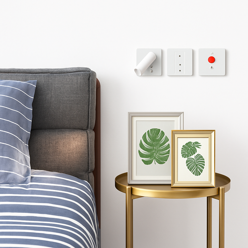 applique murale intégrée led à intensité variable avec interrupteur - vue 3 sur 10