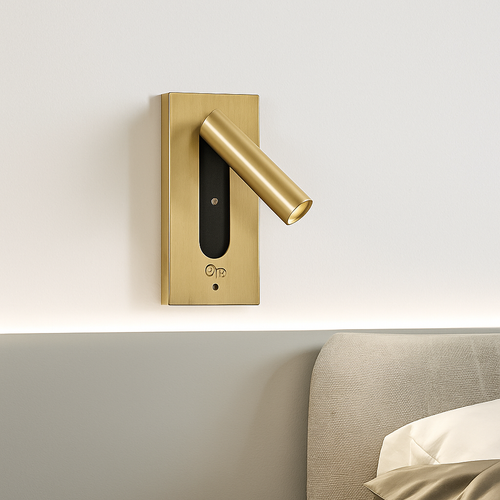Applique murale intérieure 110-240V 3W avec chargement USB - vue 5 sur 12