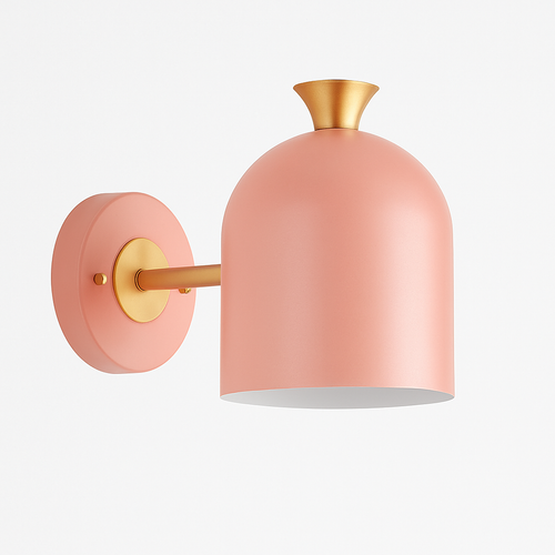 Applique murale LED abat-jour arrondi orientable de couleur Deco - vue 2 sur 9
