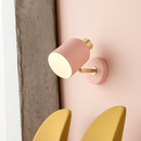 Applique murale LED abat-jour arrondi orientable de couleur Deco