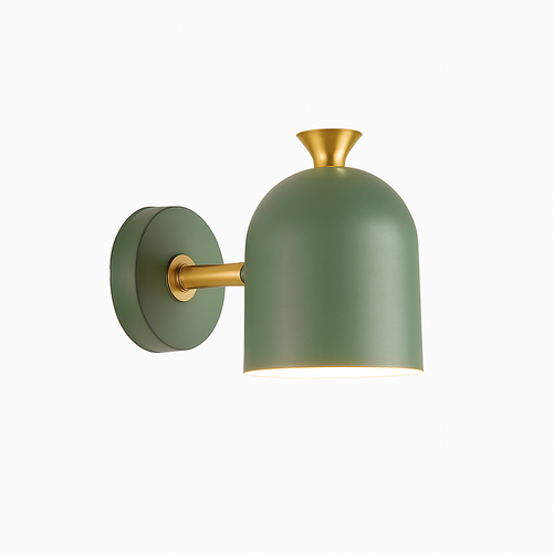 Applique murale LED abat-jour arrondi orientable de couleur Deco - vue 9 sur 9