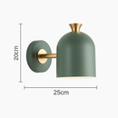 Applique murale LED abat-jour arrondi orientable de couleur Deco