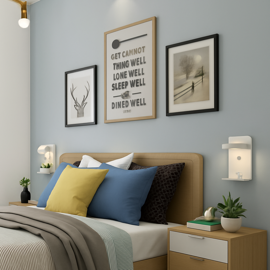 applique murale led avec chargeur usb et interrupteur décoratif - vue 7 sur 8