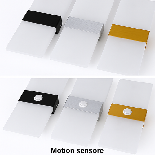 applique murale led avec détecteur de mouvement pour éclairage intérieur - vue 4 sur 12