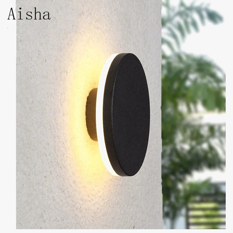 applique murale led créative et imperméable pour extérieur