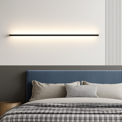 applique murale led cuboïde en aluminium avec télécommande et gradation - vue 2 sur 22