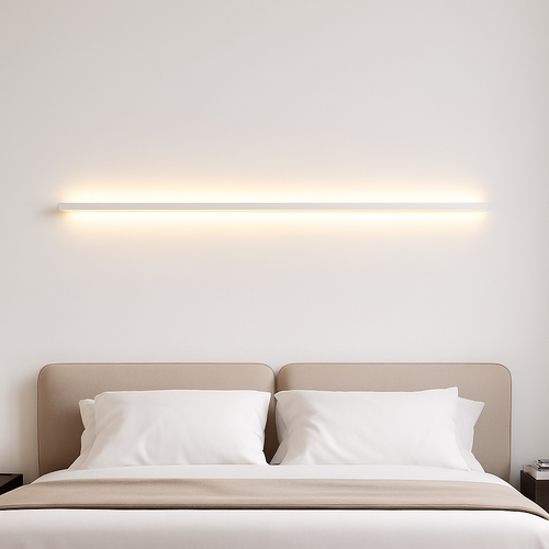 applique murale led cuboïde minimaliste en aluminium avec télécommande gradable - vue 5 sur 22