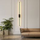Applique murale LED d'intérieur en or et noir