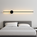 Applique murale LED d'intérieur en or et noir
