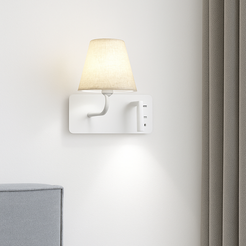 Applique murale LED d'intérieur moderne USB - vue 5 sur 10