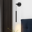 applique murale led de luxe en cuivre à hauteur réglable